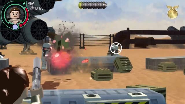 LEGO Star Wars The Force Awakens (PS Vita/3DS/Mobile) Niima Bombardment - Free Play смотреть онлайн