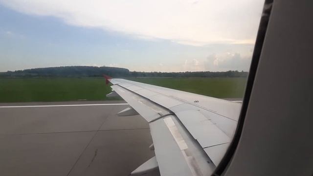 Взлет из пулково (LED - ROV) A319 VQ-BAQ смотреть онлайн