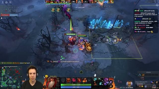 FIRST Dota 2 game after my MOBA BREAK! - Grubby смотреть онлайн
