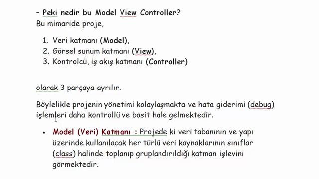 MVC Nedir - MVC Giriş - 1.Ders смотреть онлайн