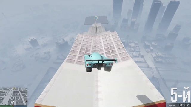 Спуск с жестким контролем транспорта в GTA V OnLine смотреть онлайн