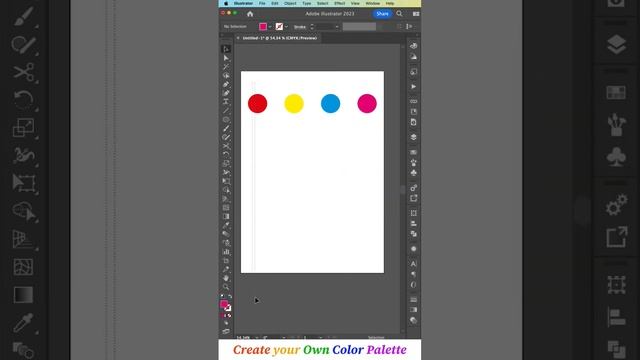 How to create a Color Palette in Illustrator #illustrator #beta #tutorial #color #colorpalettes смотреть онлайн