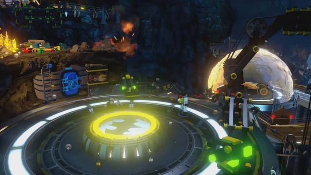 LEGO Batman 3 Beyond Gotham Level 2 Breaking BATS! First Walkthrough смотреть онлайн