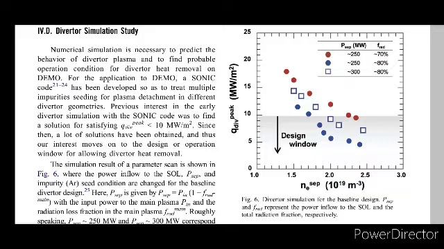 IV.D. Divertor Simulation Study смотреть онлайн