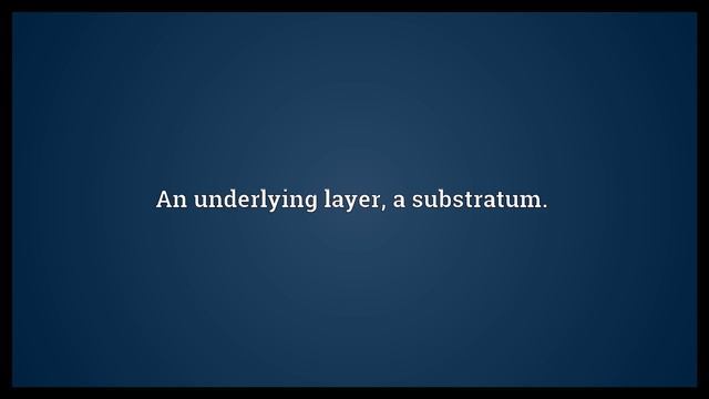 Substrate Meaning смотреть онлайн