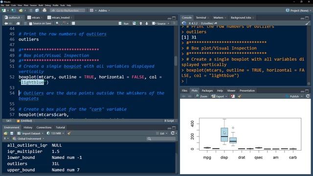 Identify and Treat Outliers in R смотреть онлайн