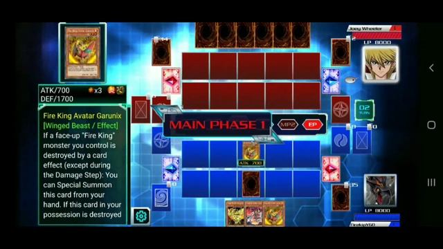 Yu-Gi-Oh Duel Generation - Fire King Avatar vs Joey Wheeler смотреть онлайн