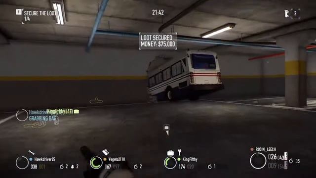 The Big Bank Huge Payout, Payday2, PS4, 15+ bags! смотреть онлайн