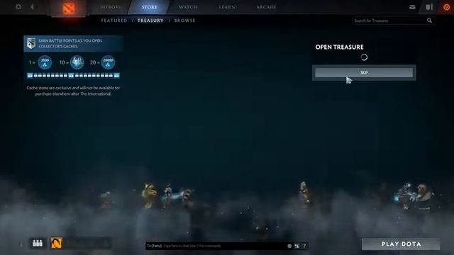 Dota 2 The International 2017 Collector's Cache 2nd Try 14x Treasure Openning GOT ALL RARES смотреть онлайн