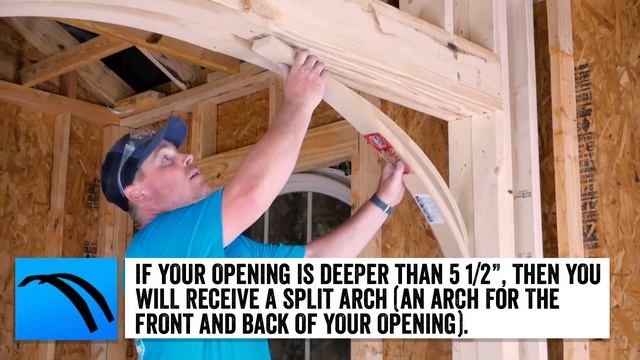 Installing a Prefab Elliptical Arch doorway kit смотреть онлайн