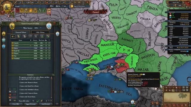 EU4 1.32 Kazan Guide - THE EASIEST HORDE IN THE GAME