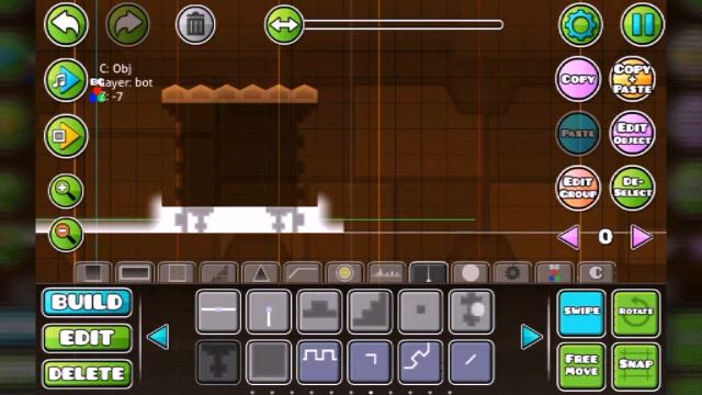 Geometry dash – делаем СвОй уровень !!! ) смотреть онлайн