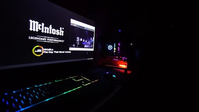 Razer Synapse 3 - Music Visualizer - The Day That Never Come смотреть онлайн