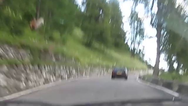 lancia Dedra and Delta Integrale on Passo Stelvio смотреть онлайн