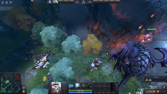 Dota 2 Tricks: New Hiding Roshan BUG! 7.00 patch! смотреть онлайн