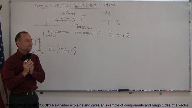 Physics 1 - Vectors (2 of 21) Vector Notation смотреть онлайн