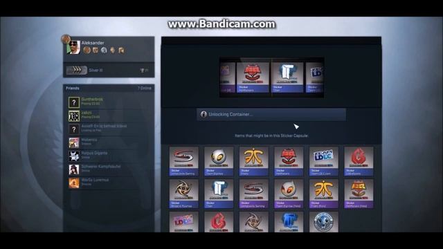 EMS Katowice 2014 Sticker Capsule Opening смотреть онлайн