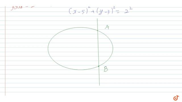 JEE MAINS 2018 Consider the circle `x^2+y^2-10x-6y+30=0`. Let O be the centre of the circle and ... смотреть онлайн