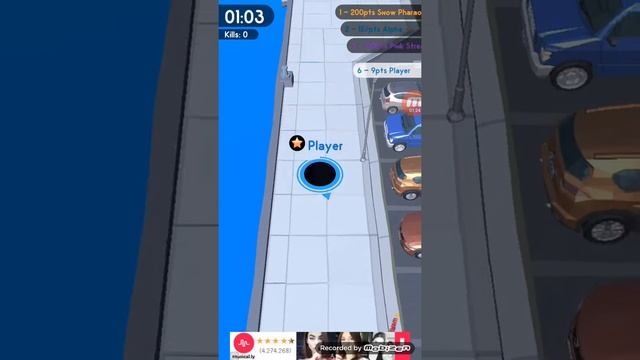 Реклама. Hole.io (Voodoo)