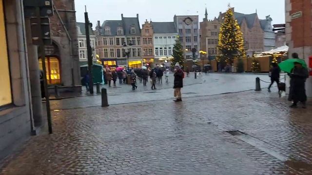Bruges - Belgium - Christmas Market 2023 - Брюгге - Бельгия - @grandpaarmencanada - #93 смотреть онлайн