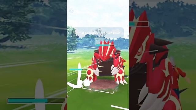 Mega Tyranitar V/S Primal Groudon PVP Battle in #pokemongo смотреть онлайн
