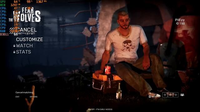 Fear The Wolves on FX 8350 - GTX 950 / ULTRA & CUSTOM - 720p / 29.08.2018 смотреть онлайн