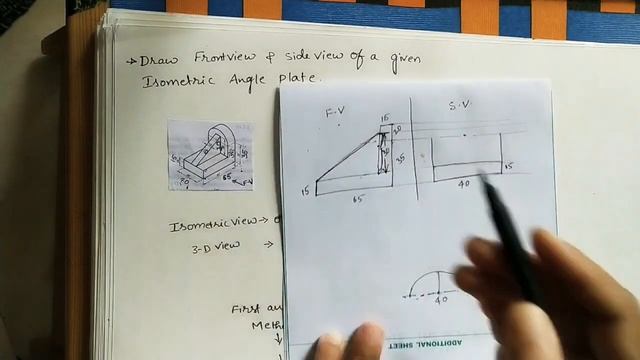 Isometric View to Orthographic Views смотреть онлайн