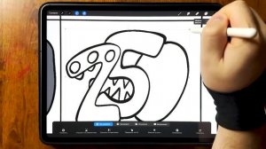 Drawing Number Lore 201-300 / How to draw Number Lore
