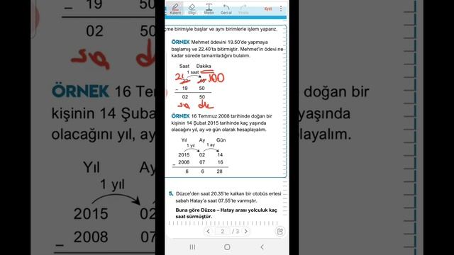 ZAMAN ÖLÇME BIRIMLERI 5. SINIF смотреть онлайн