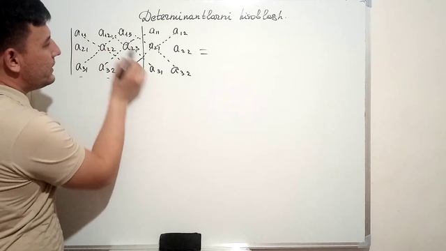 DETERMINANTni Hisoblash Usullari. Детерминантни хисоблаш усуллари