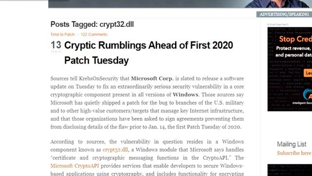 microsoft crypt32 dll vulnerability смотреть онлайн