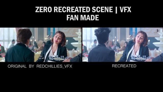 Zero Movie Recreated Scene(2018) - VFX Breakdown | FAN MADE | SHAH RUKH FARMAAN смотреть онлайн
