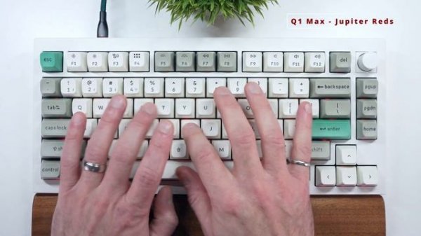 Keychron Q1+V1 MAX - Audio Comparison (ALL Jupiter Switches)