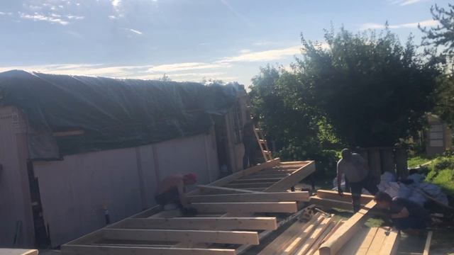 Ремонт дачного дома. Реконструкция дачного дома в Спб Лен область. смотреть онлайн