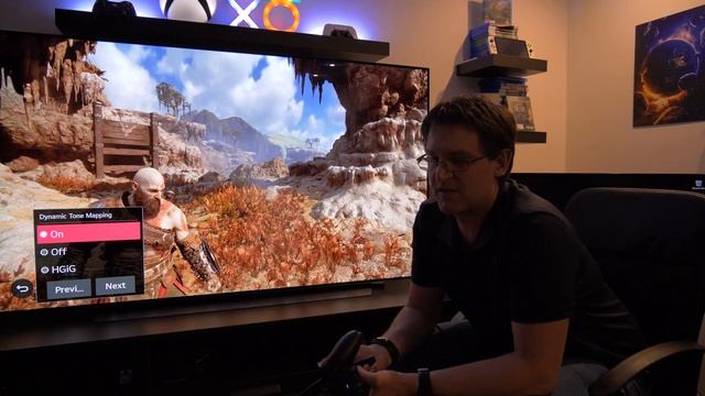 God Of War Ragnarök - HDR Settings - PS5 / PS4 For LG G2 / LG CX