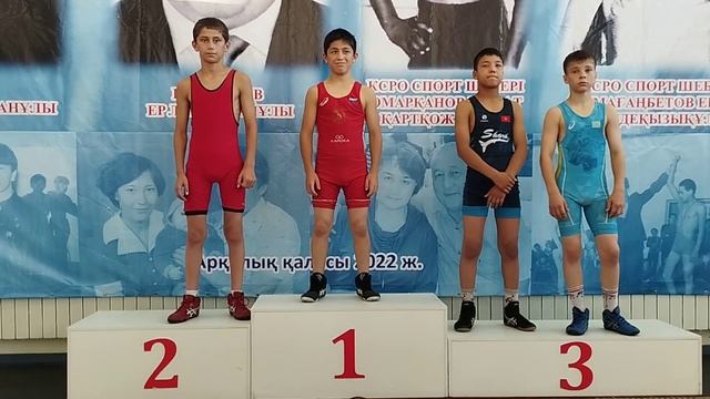 Аркалык , Награждение победителей на турнире по вольной борьбе 29.06.2022 смотреть онлайн