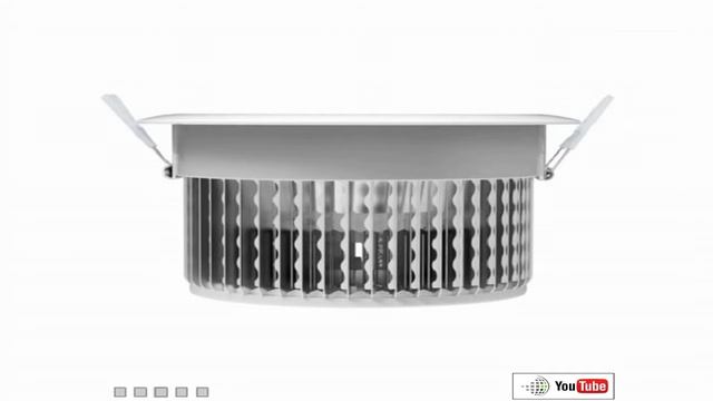 Présentation du downlight fixe optilense encastrable de 21 watts Ø 195 mm смотреть онлайн
