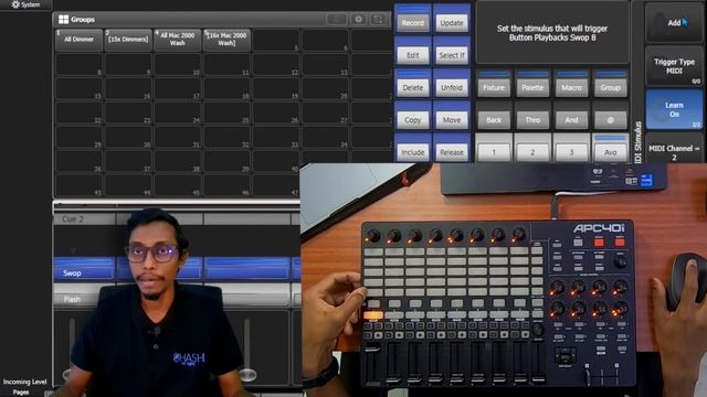 Avolites Midi Triggers - Midi Mapping