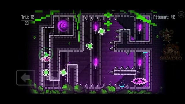 Geometry Dash 2.205: "Twenty Trials" by Morpe (Platformer) смотреть онлайн