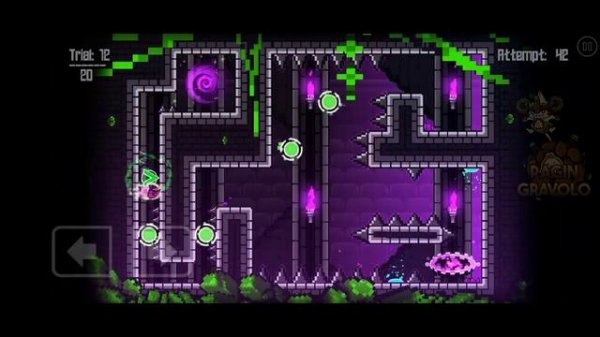 Geometry Dash 2.205: "Twenty Trials" by Morpe (Platformer)