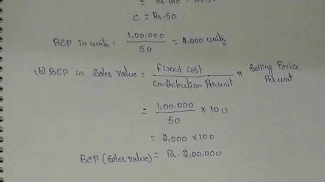 Determimatiom of Break even point; P/V ratio; Margin of Safety смотреть онлайн