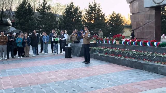 Тыва. Акция «Свеча памяти»