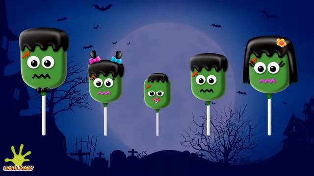 Cup Cake Finger Family Rhyme | Halloween Finger Family Songs
