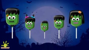 Cup Cake Finger Family Rhyme | Halloween Finger Family Songs