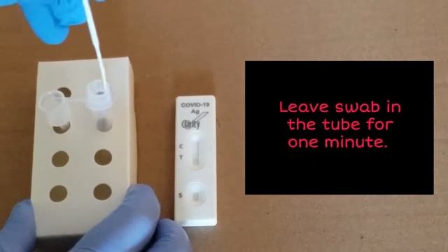 Clarity Diagnostics COVID 19 Rapid Antigen Test Cassette Tutorial