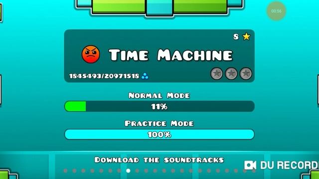 Музыка из Geometry Dash из уровня Time Machine смотреть онлайн