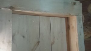 Дверь в теплый предбанник своими руками.