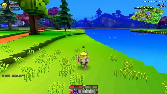 Let's Play Cube World Ep. 4 - Welcome To Middle Earth смотреть онлайн