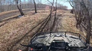 Первый весенний прохват на новеньких квадроциклах Linhai-Yamaha PATHFINDER F320 и Linhai-Yamaha D30