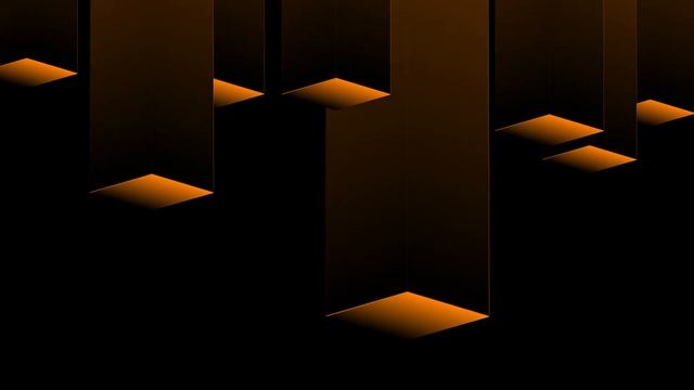 Оранжевый объёмный  видеофон,футаж / Videophone, Footage Volume Orange